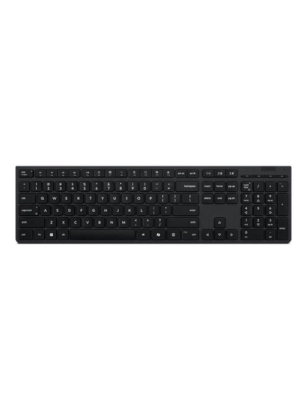 Lenovo Professional - keyboard full size - QWERTY - Danish - grey Input Device - Toetsenbord - Deens - Grijs