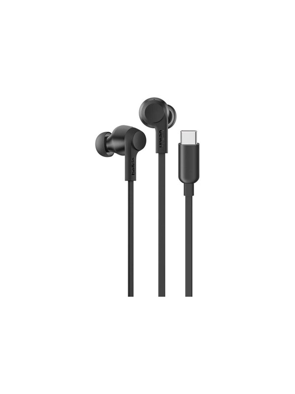 Belkin SoundForm - earphones with mic - USB-C