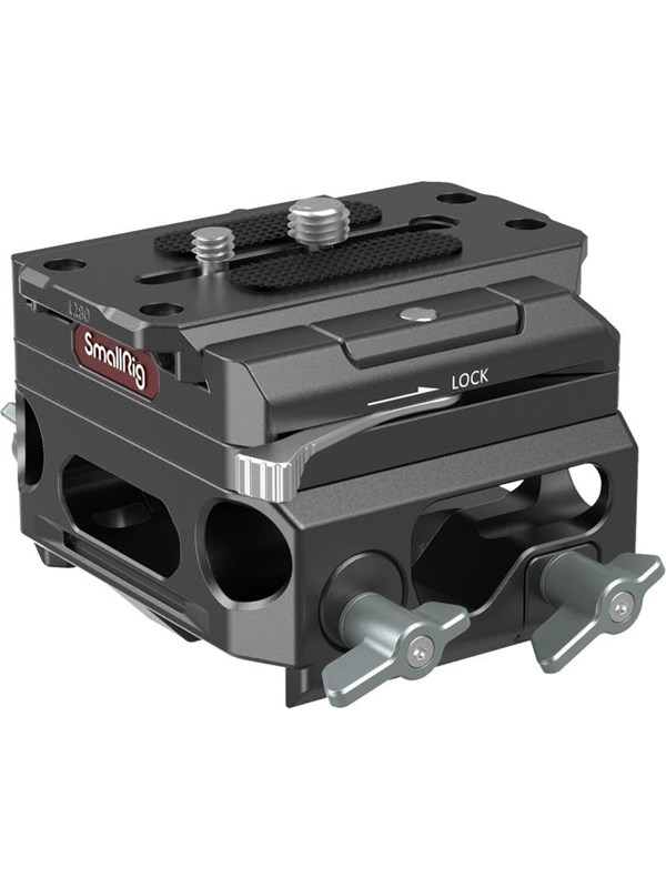 SmallRig 3067 Baseplate Lightweight with Dual 15mm Rod Clamp