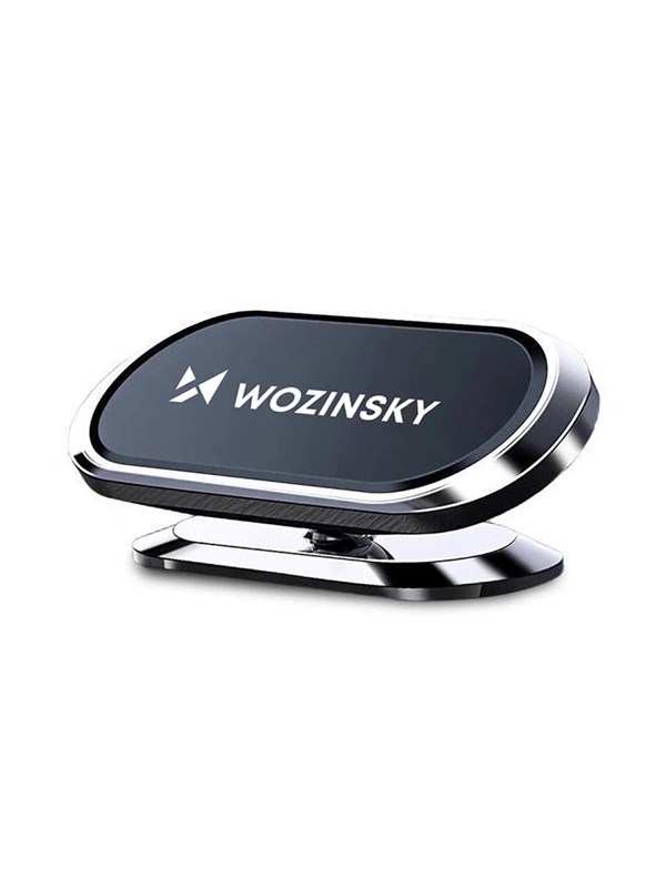 Wozinsky Auto Telefoonhouder Magnetisch Autodashboard 360º Zelfklevend Ovaal Zwart