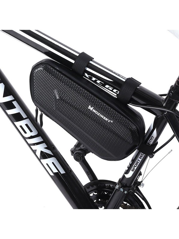 Wozinsky WBB10BK Serie - Fietstas - 1,5 l - Waterdicht - Framebevestiging