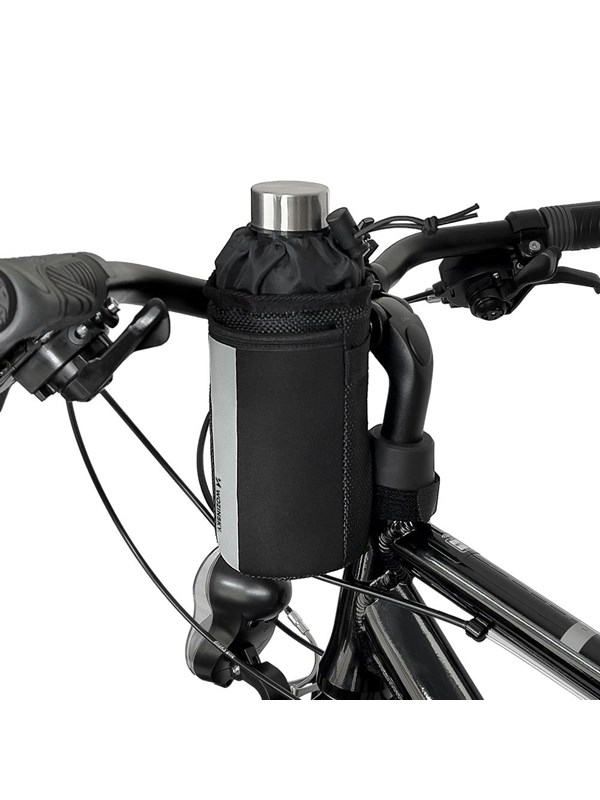 Wozinsky Thermal Bottle Bag for Bike or Scooter 1L Black (WBB29BK)
