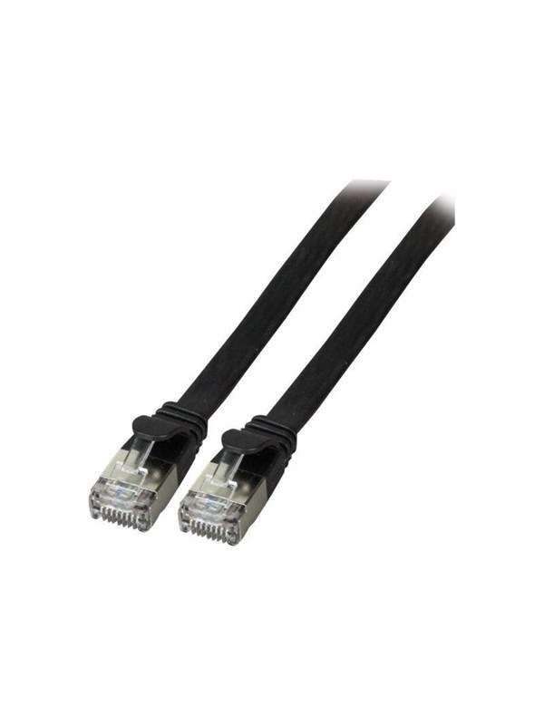 EFB Elektronik K5545SW.2 netwerkkabel Cat6a U/FTP (STP) zwart - netwerkkabel (2m, Cat6a, U/FTP (STP), RJ-45, RJ-45, zwart)