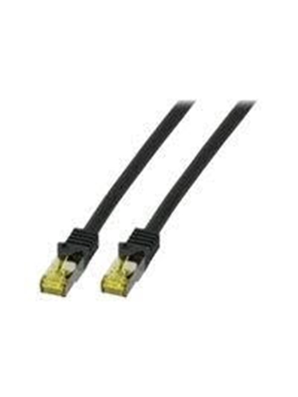 EFB NORDIC EFB-Elektronik patch cable - 25 cm - black - Zwart - 0.25m