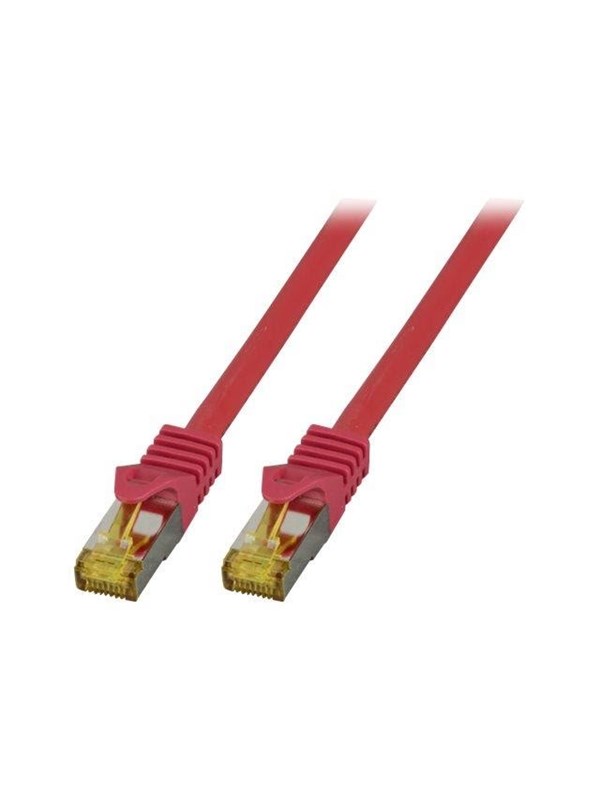 EFB NORDIC EFB-Elektronik patch cable - 25 cm - red - Rood - 0.25m