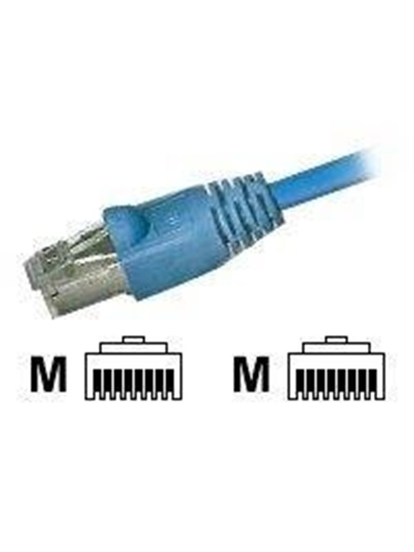 EFB NORDIC EFB-Elektronik patch cable - 10 m - blue - Blauw - 10m