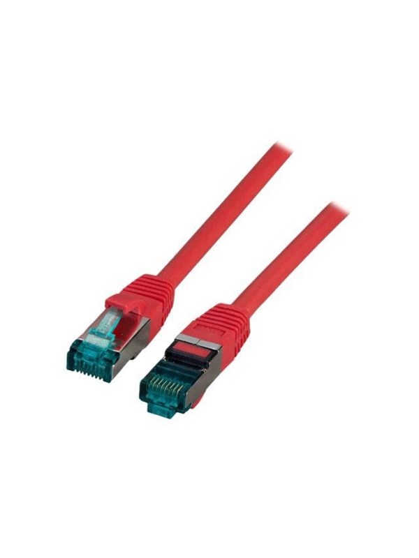 EFB NORDIC EFB-Elektronik patch cable - 15 cm - red - Rood - 0.1m