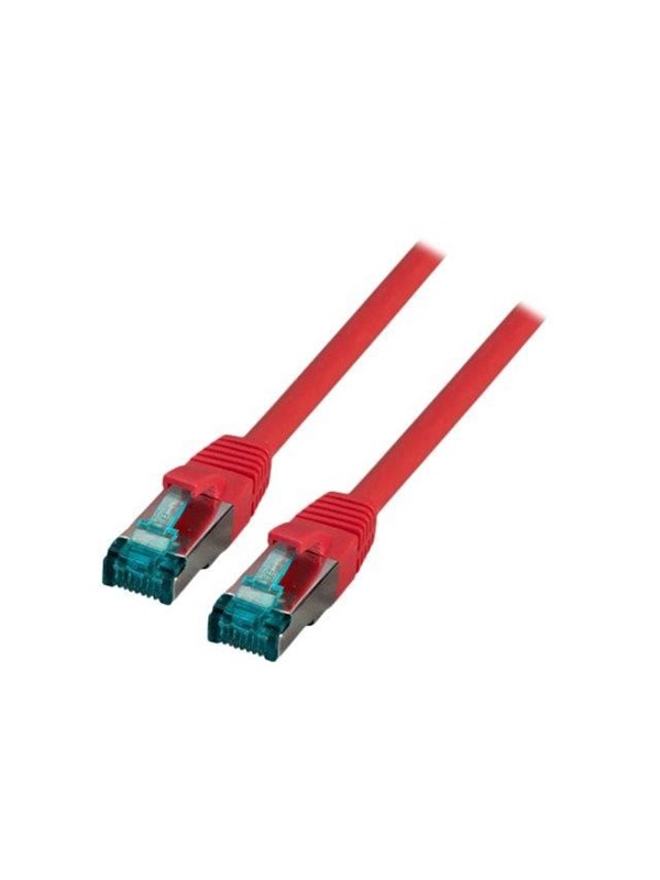 EFB NORDIC EFB-Elektronik patch cable - 50 cm - red - Rood - 0.5m