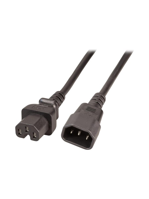EFB NORDIC EFB-Elektronik - power extension cable - IEC 60320 C14 to IEC 60320 C15 - 2 m