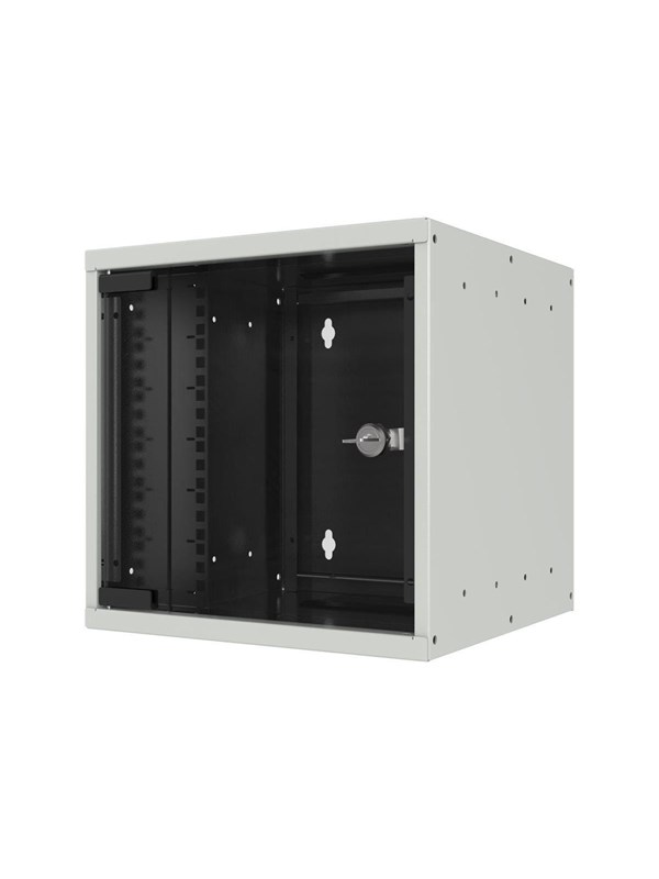 EFB Elektronik 10 Wandgehäuse 6HE Tiefe 300mm 1-teilig RAL7035 (WGB-1006GR.30)