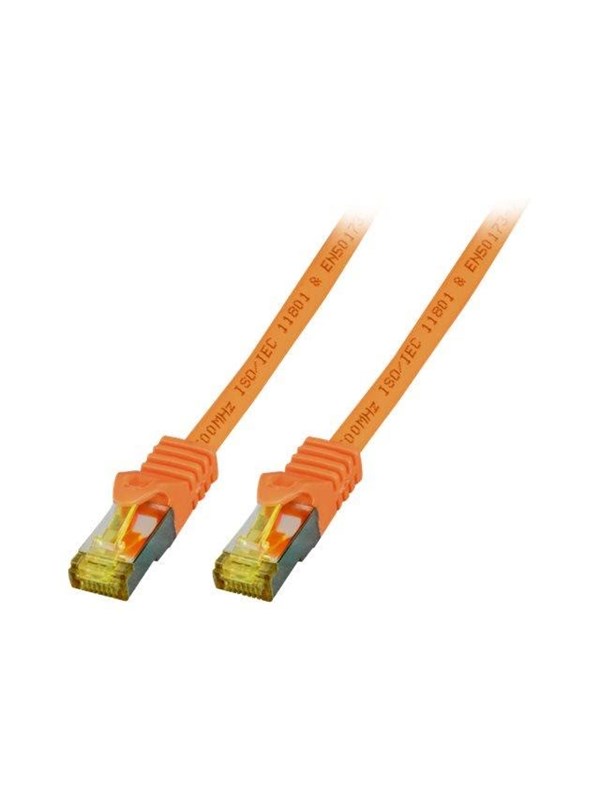 EFB NORDIC EFB-Elektronik patch cable - 15 cm - orange - Oranje - 0.1m
