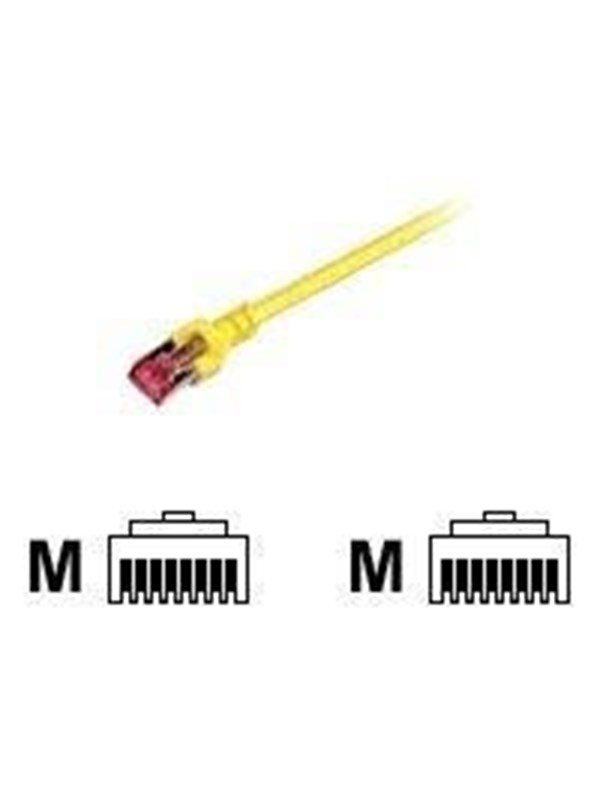 EFB NORDIC EFB-Elektronik ECOLAN patch cable - 1.5 m - yellow - Geel - 1m