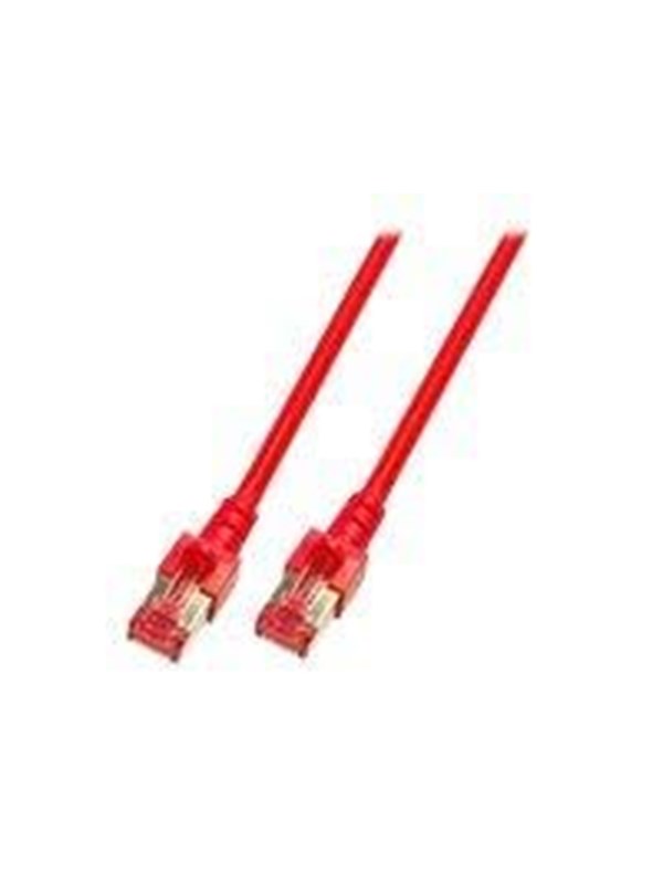 EFB NORDIC EFB-Elektronik ECOLAN patch cable - 15 cm - red - Rood - 0.1m