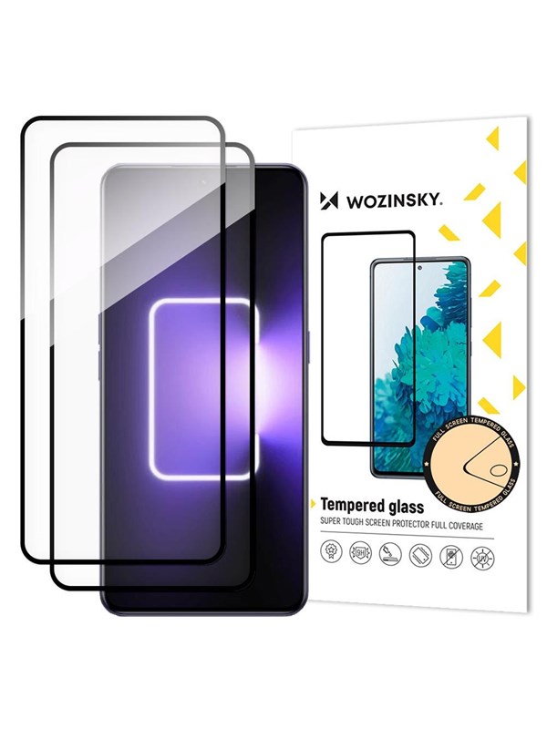 Wozinsky Full Glue Tempered Glass for Realme GT Neo 5 / Realme GT3 2-pack