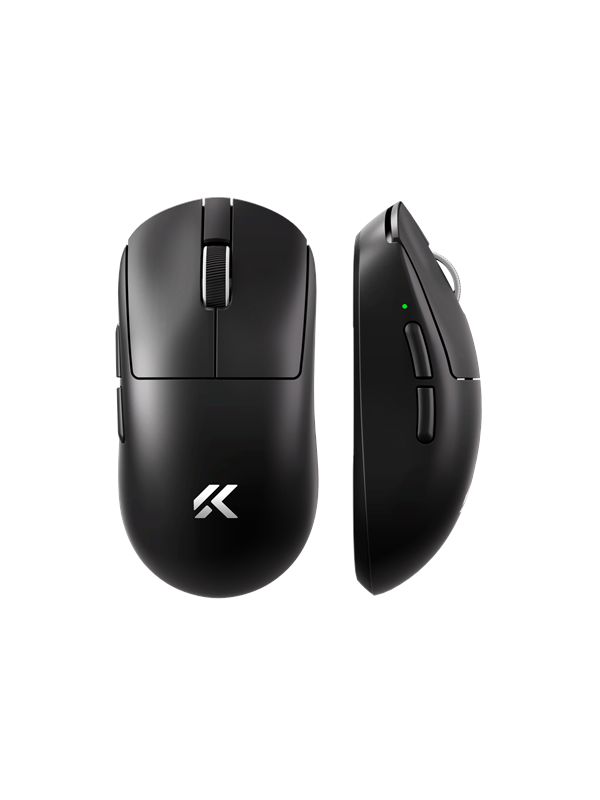 MCHOSE A7 V2 Ultra Lightweight Wireless - Gaming muis - Optisch - 6 knoppen - Zwart