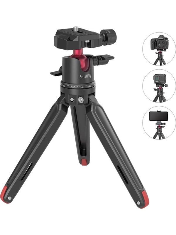 SmallRig 2664 Tabletop Minitripod with Panoramic Ballhead