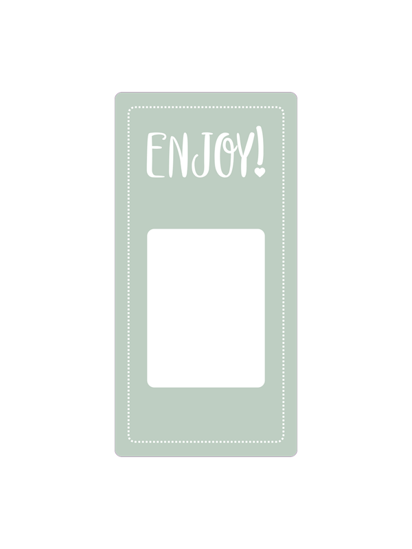 METO Sealing closure label 50x100.Enjoy!