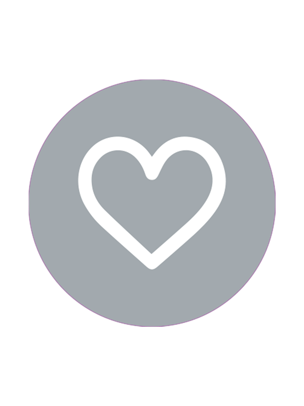 METO Sealing closure label Ø33mm heart