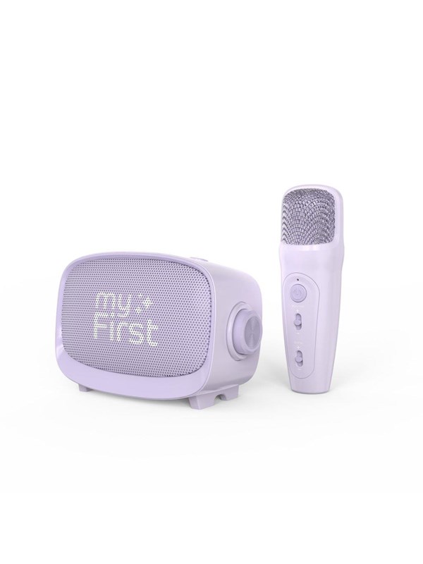 myFirst Voice 2 - Draadloze speaker & karaoke Microfoon - Paars