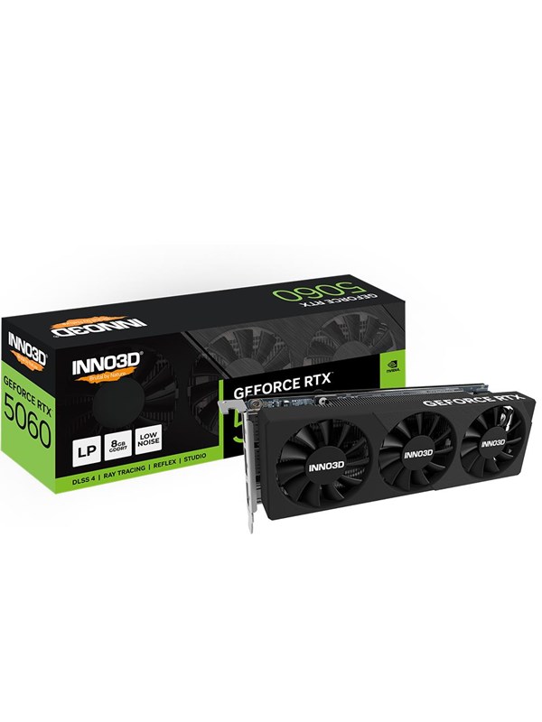 Inno3D GeForce RTX 5060 Low Profile - 8GB GDDR7 RAM - Grafische kaarten