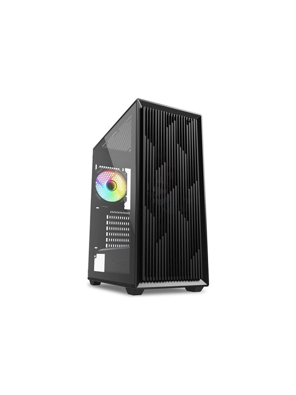 Sharkoon VK2 RGB - tower - ATX - Case - Tower - Zwart