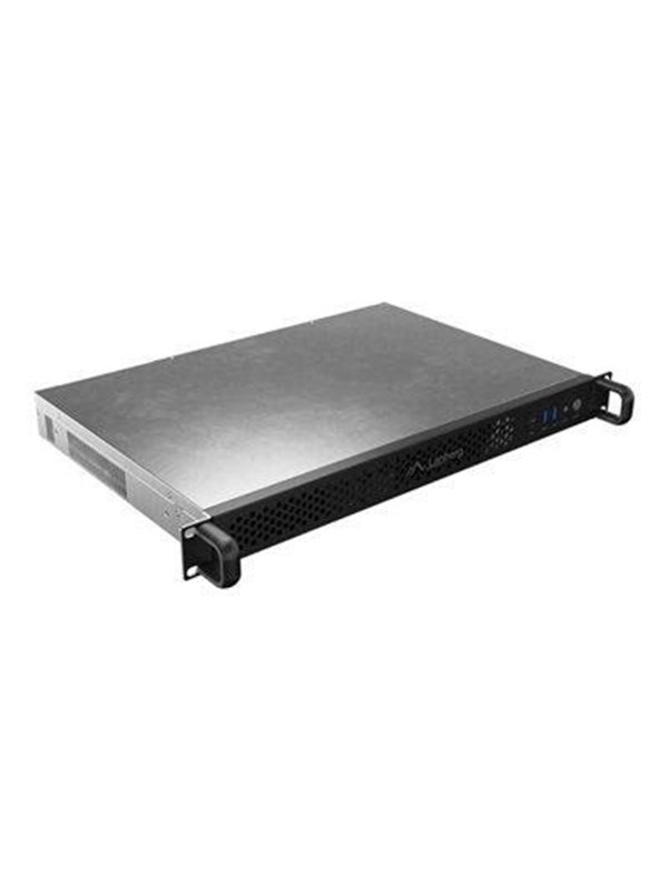 Lanberg SC01-3001-10B - rack-mountable - 1U - mini ITX - Case - Server (Rack) - Zwart