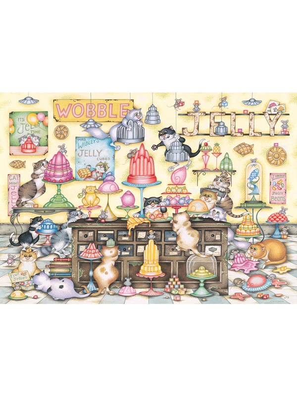 Ravensburger Crazy Cat's: The Jelly Shop (1000)