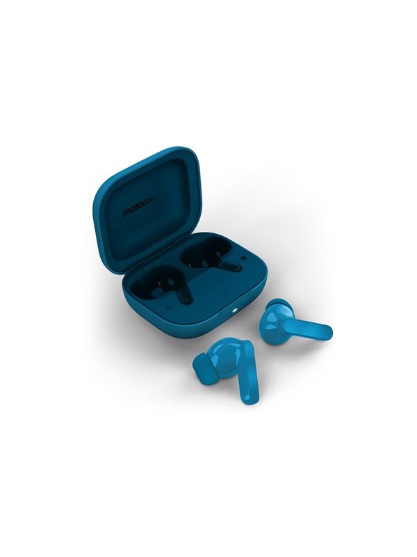Motorola moto buds BASS - Pantone Blue Jewel