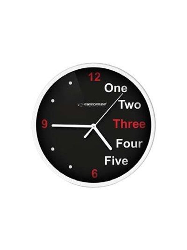 Esperanza PRAGUE - clock - quartz - wall mountable