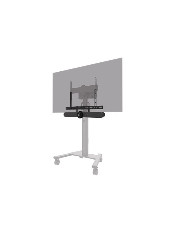 Neomounts AV30-500BL mounting kit - for video bar - universal - black - Max 10 kg - recommended for 43"-110"