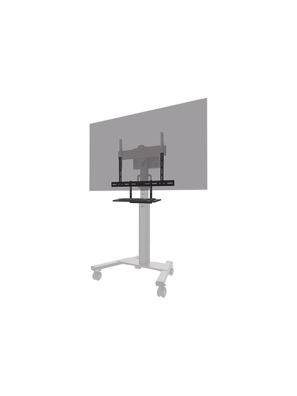 Neomounts AV40-500BL mounting kit - for keyboard / mouse - universal - black - Max 2.5 kg - recommended for 43"-110"