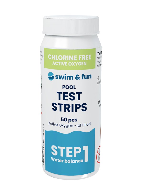 Swim & Fun Teststrips Actieve Zuurstof 50 st