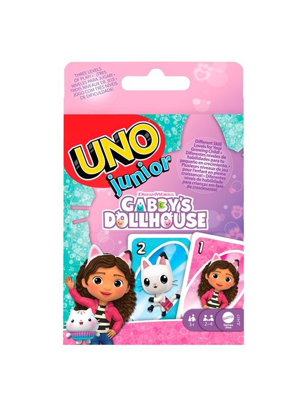 Mattel Games - UNO junior DreamWorks Gabby's Poppenhuis Kaartspel