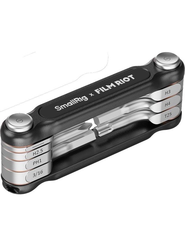 SmallRig 4374 x FILM RIOT 7-in-1 Folding Wrench Set with Multiple Angle Positioning Black