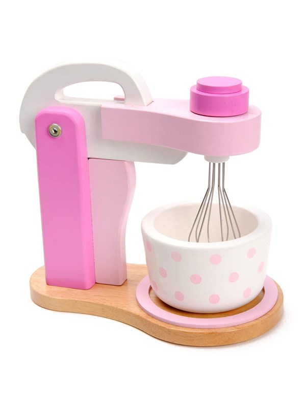 Mentari houten speelgoed mixer - speelkeuken accessoire - kleurrijk.