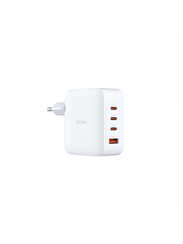 D-Link DCP-101/E USB-oplader 100 W USB-A-bus, USB-C bus (Power Delivery) USB PD 3.0, Quick Charge 4.0 Wit Thuis USB Power Delivery (USB-PD), GaN