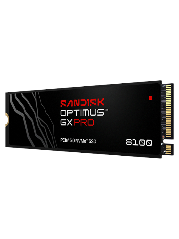 SANDISK Optimus GX PRO 8100 SSD - 4TB - M.2 2280 - PCIe 5.0 - Zonder heatsink