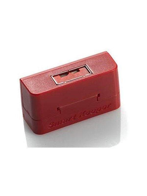 Smartkeeper Poortslot voor seriële poort CSK-SPL10 Rood Zonder sleutel CSK-SPL10