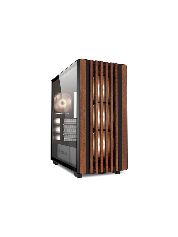 Sharkoon Rebel C70G RGB - Case - Tower - Brown