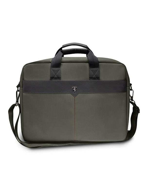 Ferrari Off Track Scuderia bag for a 16" laptop - green