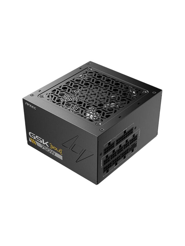 Antec GSK750 V2 - power supply - 750 Watt Voeding - 750 Watt - 120 mm - ATX - 80 Plus 80 PLUS Gold
