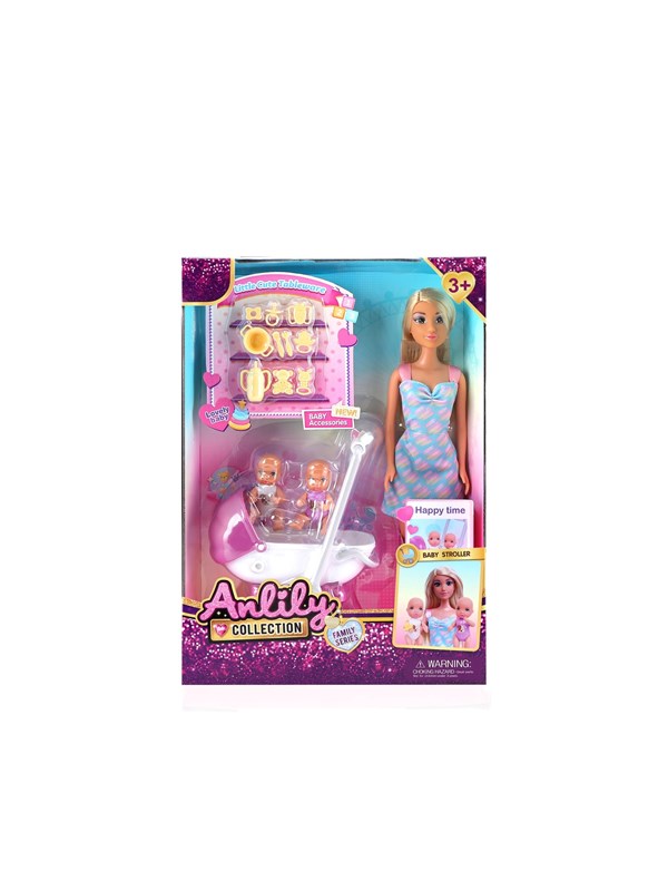 Masen Toys Doll w/pram