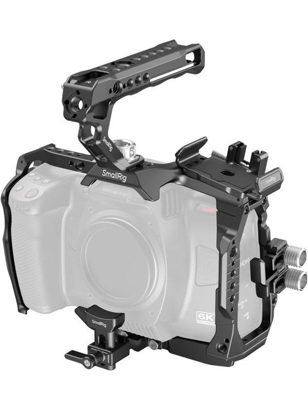 Smallrig 6K Camerakooi Voor Blackmagic Design Cinema 6K Volledige/Halve Kooi Met Meegeleverde Lensmontageconverterondersteuning-4785 Cage Kit 4574