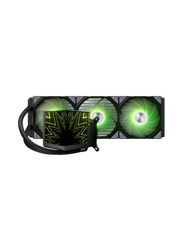 Tryx STAGE ARGB 360 BLACK - CPU waterkoeling - Maximaal 25 dBA