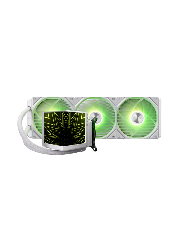 Tryx STAGE ARGB 360 WHITE - CPU waterkoeling - Maximaal 25 dBA