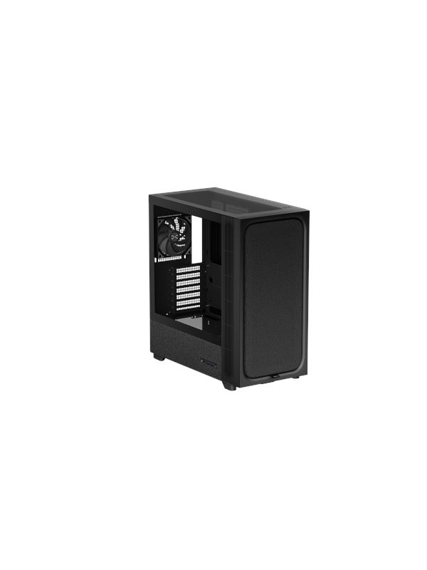 Tryx FLOVA F50 Black - Case - Miditower - Zwart