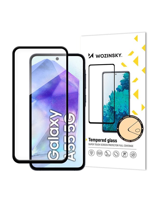 Wozinsky Super Durable Full Glue Tempered Glass for Samsung Galaxy S25 Ultra Full Screen