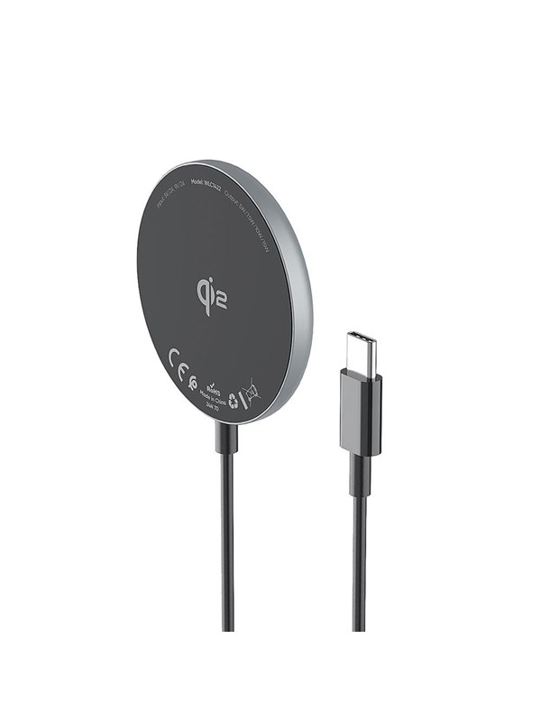 Wozinsky Magnetic Induction Charger 15W Wireless Qi2 - Black