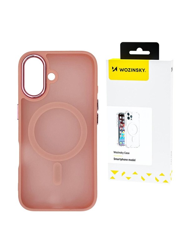 Wozinsky Fashion MagSafe Case for Samsung Galaxy S25 Ultra - Pink