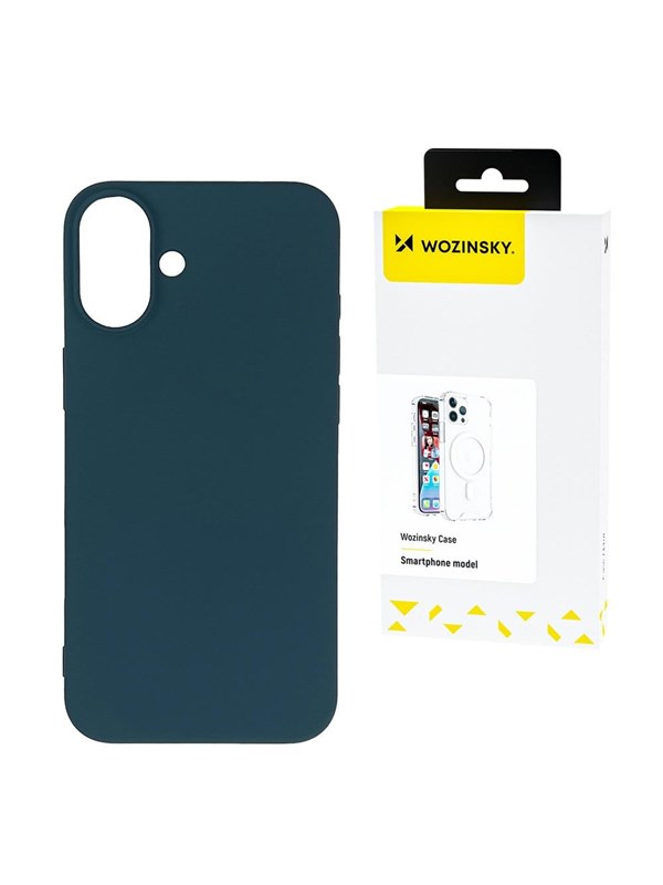 Wozinsky Silicone Case Flexible Silicone Case for Samsung Galaxy S25 Ultra - Blue